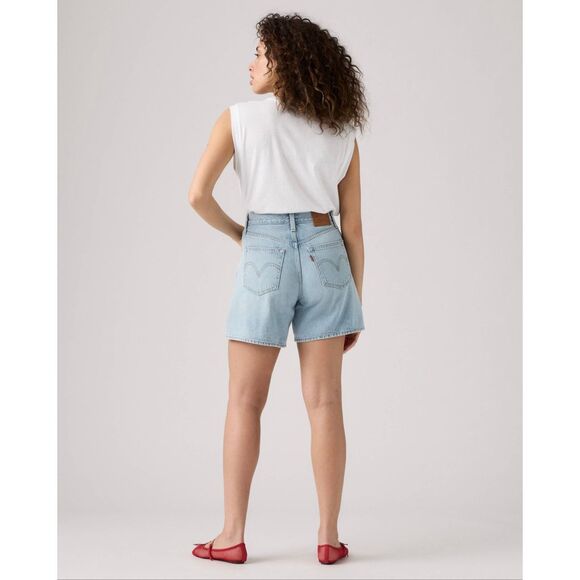 Levi’s Acid Wash High Rise Baggy Shorts Size 31 New - Picture 1 of 6